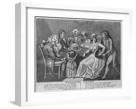 Twelfth Night, 1794-Isaac Cruikshank-Framed Giclee Print