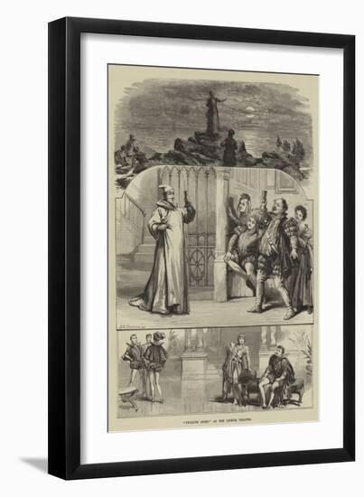 Twelfth Night at the Lyceum Theatre-David Henry Friston-Framed Giclee Print