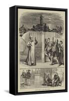 Twelfth Night at the Lyceum Theatre-David Henry Friston-Framed Stretched Canvas