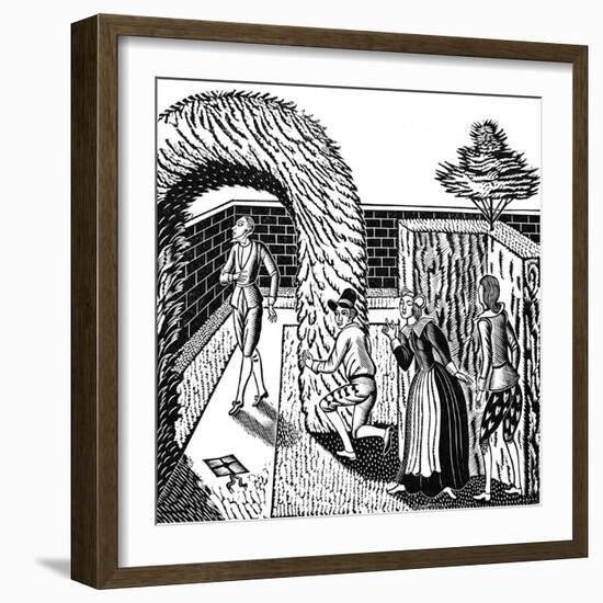 Twelfth Night by William Shakespeare-Eric Ravilious-Framed Giclee Print