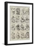 Twelfth-Night Characters-null-Framed Giclee Print