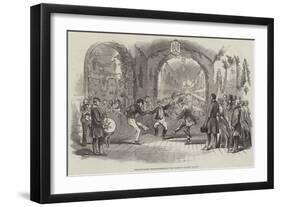 Twelfth-Night Entertainments at the Hanwell Lunatic Asylum-null-Framed Giclee Print