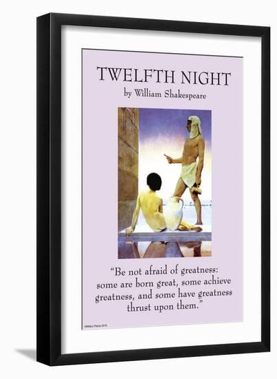 Twelfth Night - Greatness-null-Framed Art Print