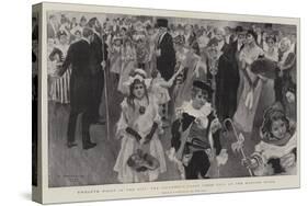 Twelfth Night in the City, the Children's Fancy Dress Ball at the Mansion House-William Hatherell-Stretched Canvas