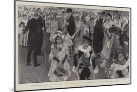 Twelfth Night in the City, the Children's Fancy Dress Ball at the Mansion House-William Hatherell-Mounted Giclee Print
