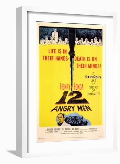 Twelve Angry Men, 1957-null-Framed Art Print