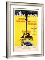 Twelve Angry Men, 1957-null-Framed Art Print