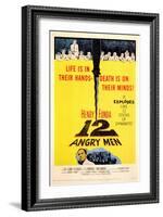 Twelve Angry Men, 1957-null-Framed Art Print