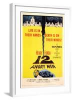 Twelve Angry Men, 1957-null-Framed Art Print