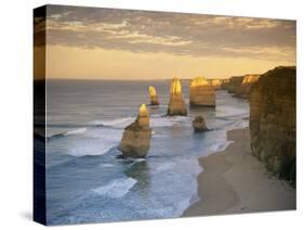 Twelve Apostles Along the Coast on the Great Ocean Road in Victoria, Australia, Pacific-Gavin Hellier-Stretched Canvas