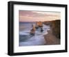 Twelve Apostles Along the Coast on the Great Ocean Road in Victoria, Australia, Pacific-Gavin Hellier-Framed Photographic Print