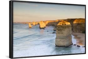 Twelve Apostles at Dawn, Port Campbell National Park, Great Ocean Road, Victoria, Australia-Ian Trower-Framed Photographic Print