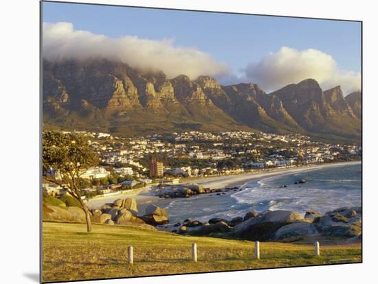 Twelve Apostles, Camps Bay, South Africa-Alan Evrard-Mounted Photographic Print