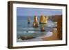 Twelve Apostles Morning at the Sandstone Rock Formations-null-Framed Photographic Print