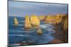 Twelve Apostles, Port Campbell National Park along the Great Ocean Road in Victoria, Australia.-Michele Niles-Mounted Photographic Print