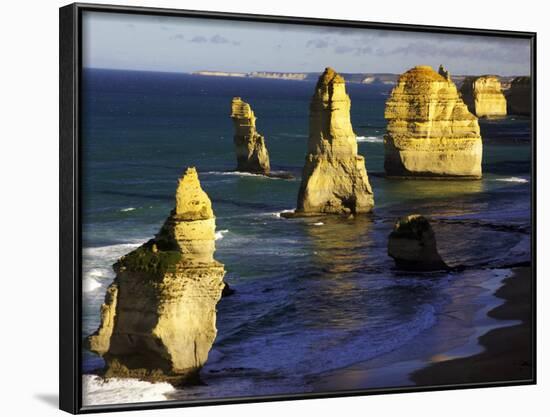 Twelve Apostles, Port Campbell National Park, Great Ocean Road, Victoria, Australia-David Wall-Framed Photographic Print