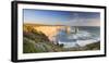 Twelve Apostles, Port Campbell National Park, Great Ocean Road, Victoria, Australia-Ian Trower-Framed Photographic Print