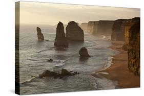 Twelve Apostles Sea Stacks in Australia-Paul Souders-Stretched Canvas