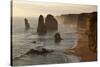 Twelve Apostles Sea Stacks in Australia-Paul Souders-Stretched Canvas