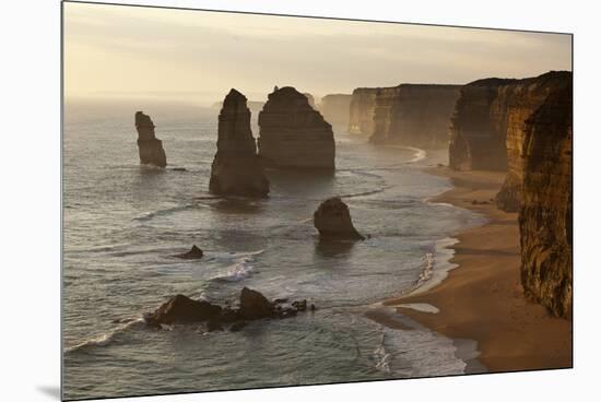 Twelve Apostles Sea Stacks in Australia-Paul Souders-Mounted Premium Photographic Print