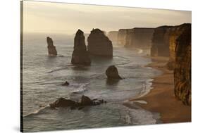 Twelve Apostles Sea Stacks in Australia-Paul Souders-Stretched Canvas