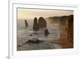 Twelve Apostles Sea Stacks in Australia-Paul Souders-Framed Photographic Print