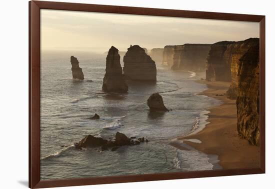 Twelve Apostles Sea Stacks in Australia-Paul Souders-Framed Photographic Print