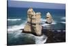 Twelve Apostles Sea Stacks Near Gibsons Steps in Australia-Paul Souders-Stretched Canvas