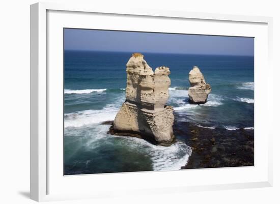 Twelve Apostles Sea Stacks Near Gibsons Steps in Australia-Paul Souders-Framed Photographic Print