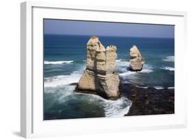 Twelve Apostles Sea Stacks Near Gibsons Steps in Australia-Paul Souders-Framed Photographic Print