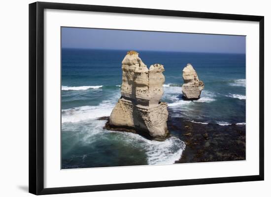 Twelve Apostles Sea Stacks Near Gibsons Steps in Australia-Paul Souders-Framed Photographic Print