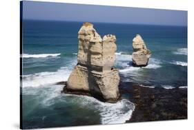 Twelve Apostles Sea Stacks Near Gibsons Steps in Australia-Paul Souders-Stretched Canvas