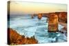 Twelve Apostles Sunrise in Port Campbell National Park in Victoria, Australia-Nokuro-Stretched Canvas