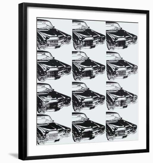 Twelve Cars, 1962-Andy Warhol-Framed Art Print