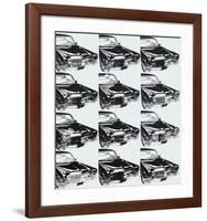 Twelve Cars, 1962-Andy Warhol-Framed Art Print