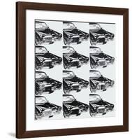 Twelve Cars, 1962-Andy Warhol-Framed Art Print