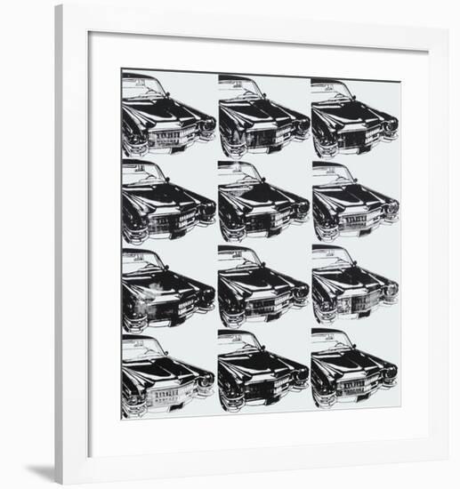 Twelve Cars, 1962-Andy Warhol-Framed Art Print