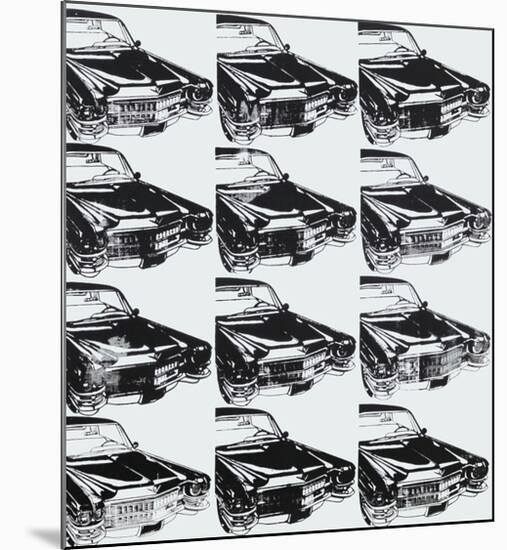 Twelve Cars, 1962-Andy Warhol-Mounted Art Print