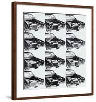 Twelve Cars, 1962-Andy Warhol-Framed Art Print