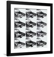 Twelve Cars, 1962-Andy Warhol-Framed Art Print