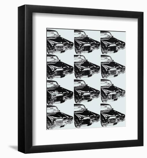 Twelve Cars, 1962-Andy Warhol-Framed Art Print