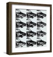 Twelve Cars, 1962-Andy Warhol-Framed Art Print