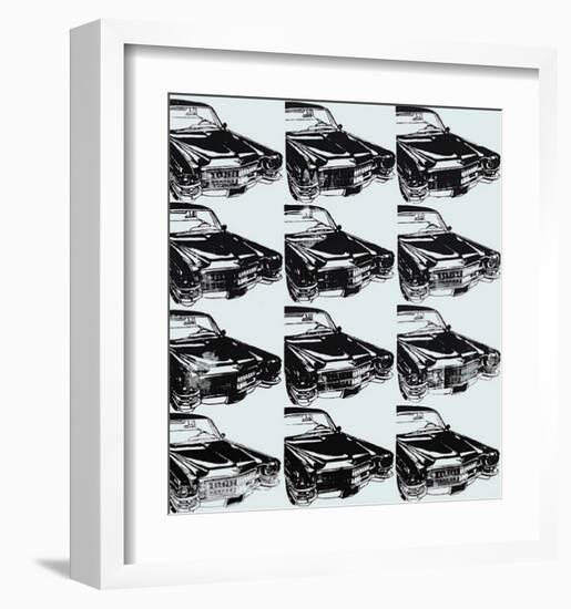 Twelve Cars, 1962-Andy Warhol-Framed Art Print