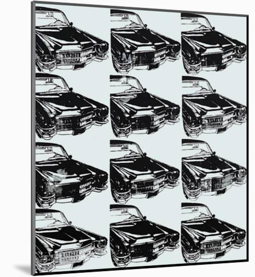 Twelve Cars, 1962-Andy Warhol-Mounted Art Print