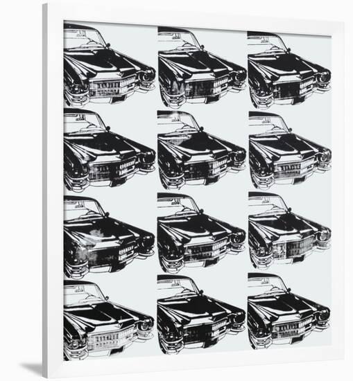 Twelve Cars, 1962-Andy Warhol-Framed Art Print