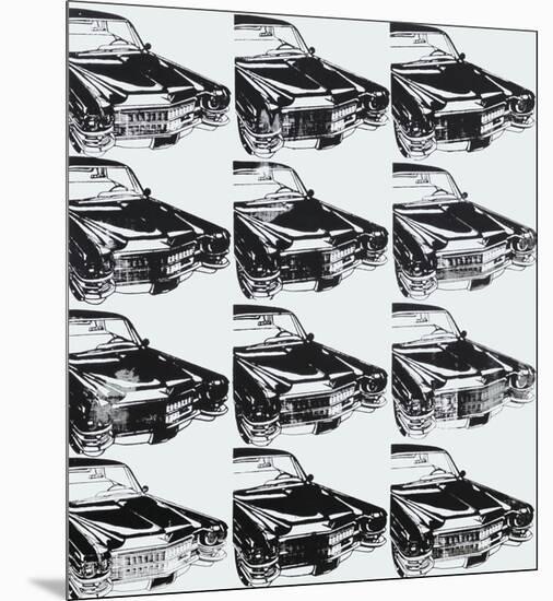 Twelve Cars, 1962-Andy Warhol-Mounted Art Print