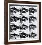 Twelve Cars, c.1962-Andy Warhol-Framed Giclee Print