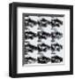 Twelve Cars, c.1962-Andy Warhol-Framed Giclee Print