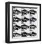 Twelve Cars, c.1962-Andy Warhol-Framed Giclee Print