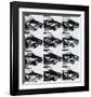 Twelve Cars, c.1962-Andy Warhol-Framed Giclee Print